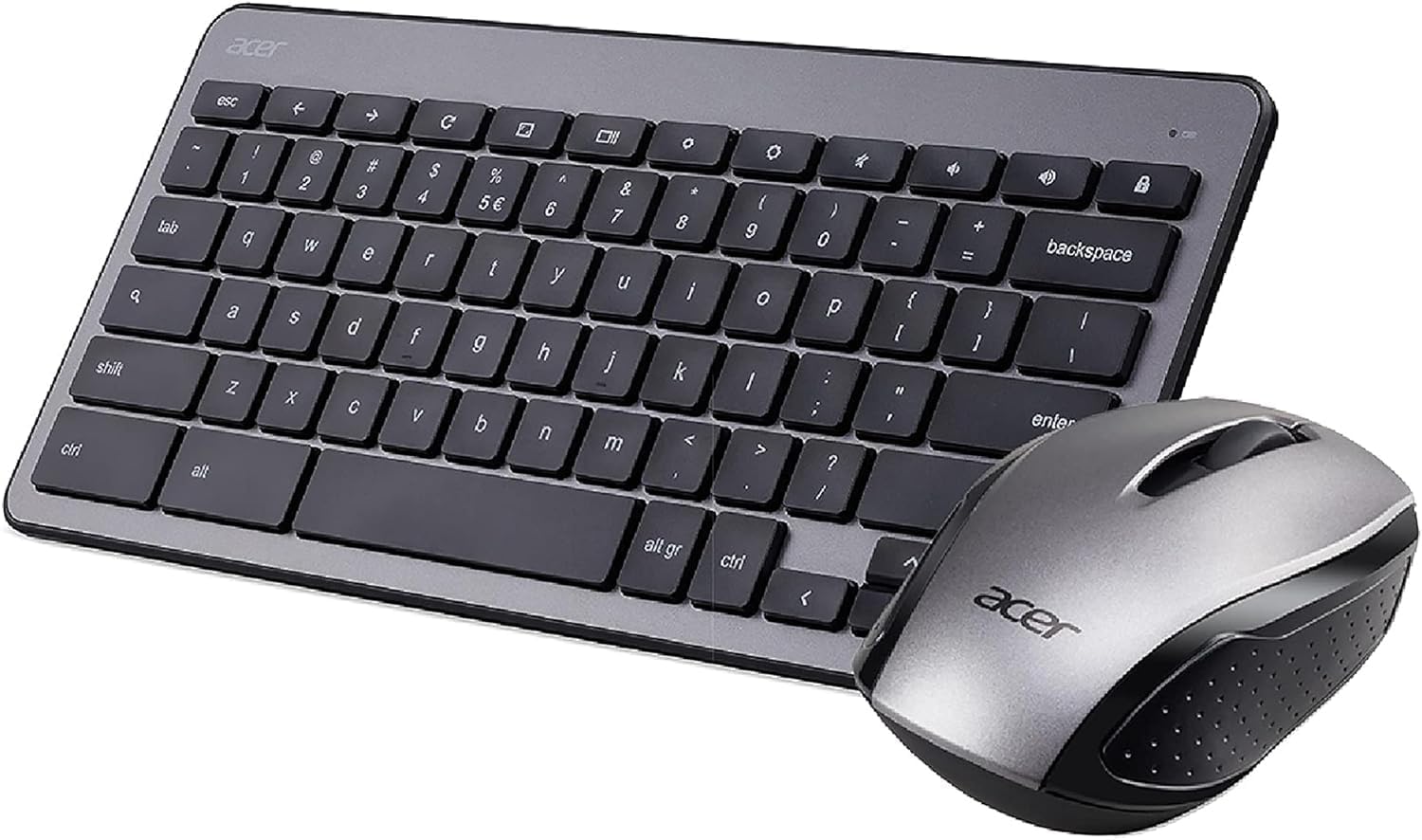 Acer Wireless Keyboard & Mouse Bundle | 2.4GHz Wireless | US Layout | PC & Mac Compatible