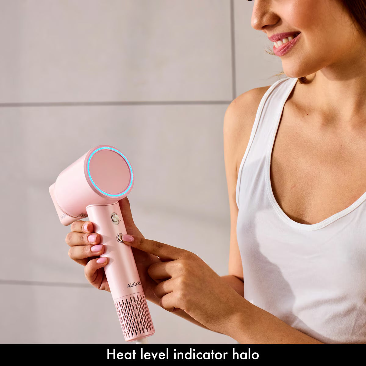 Aircraft Airmotion AIRHD1-P High Speed Ionic Hair Dryer with Heat Control
