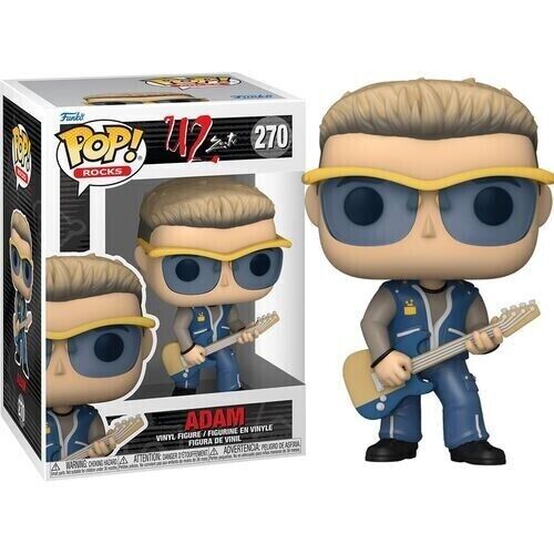 Adam Clayton Funko Pop! #270 | U2 ZooTV Rocks Vinyl Collectible Figure
