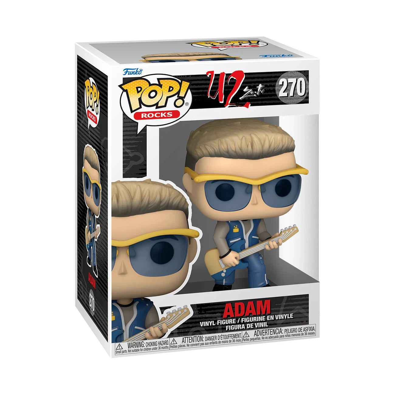 Adam Clayton Funko Pop! #270 | U2 ZooTV Rocks Vinyl Collectible Figure